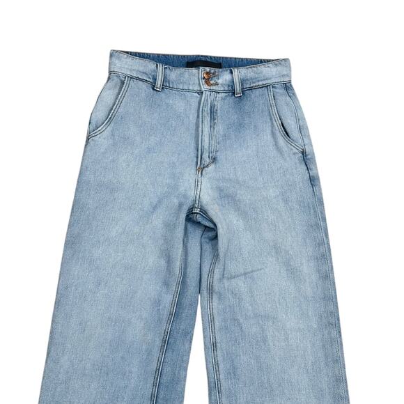 Joe's Jeans High Rise Wide Leg Ankle Jeans - Picture 5 of 7